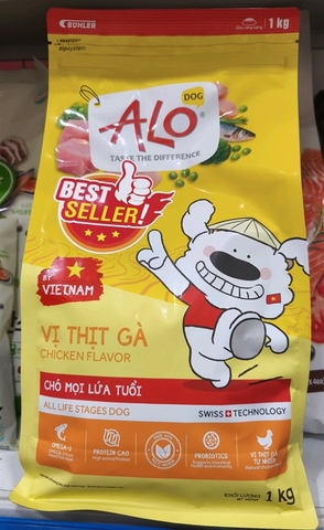 Hạt alo vị thịt gà cho chó mọi lứa tuổi 1kg
