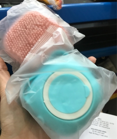 Bàn chải tắm vuông
