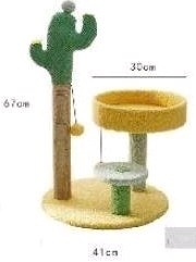 trụ cào móng xương rồng kết hợp ổ nằm