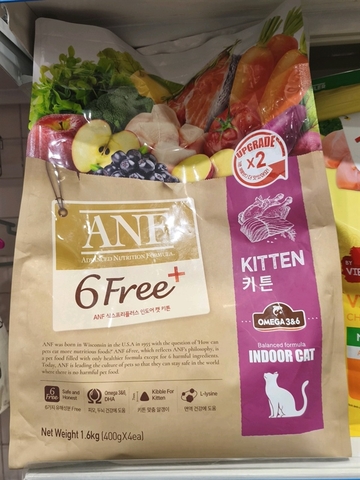 Hạt mèo ANF 6 free Kitten 1.6kg