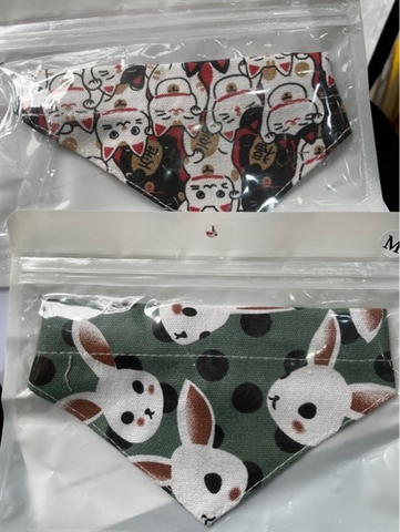 Vòng cổ yếm hoạt hình size M