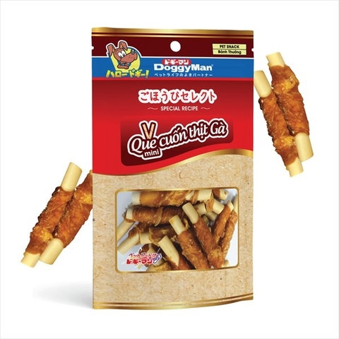 DoggyMan que da bò cuốn gà 20 cây