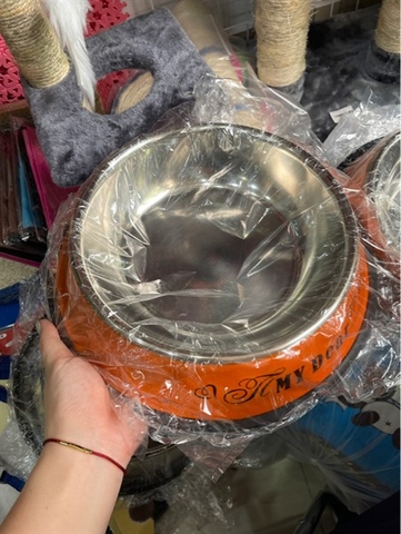 Bát inox sơn màu 30cm