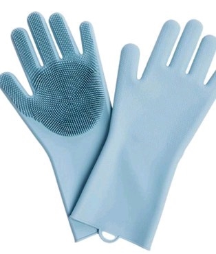 Găng tay silicone tắm