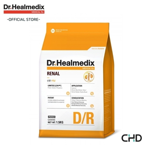 Dr.Healmedix D/R phòng tái phát sỏi thận cho chó 1.5kg