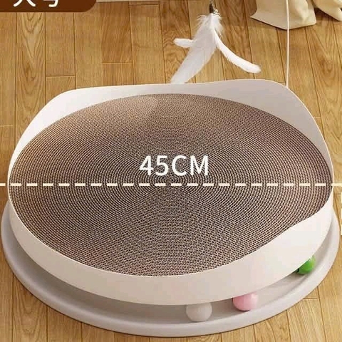 giường cào móng cho mèo có bóng