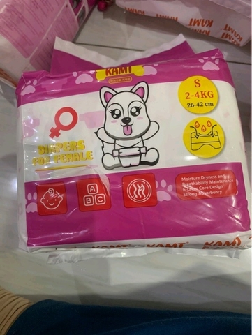 Bỉm chó cái sz s KAMT