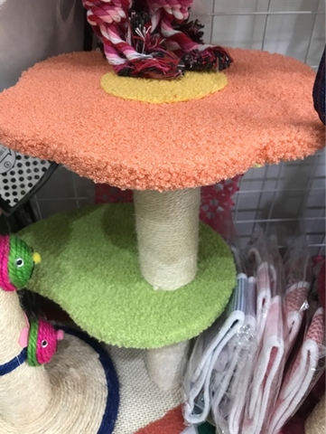 Trụ cào móng cho mèo hình hoa