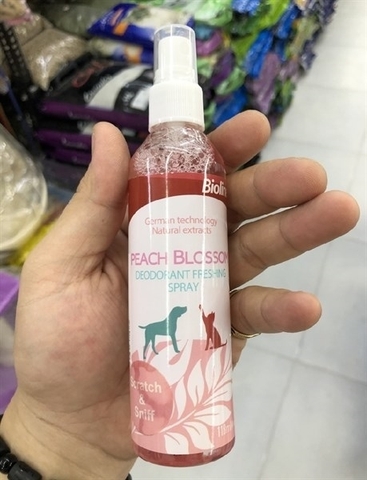 Xịt nước hoa Bioline hoa anh đào 118ml