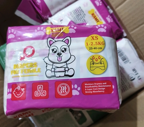 Bỉm cho chó cái KAMT size XS