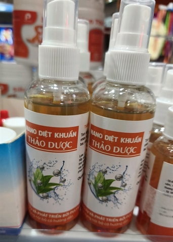 Xịt nấm nano thảo dược to