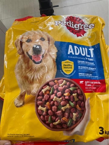 Hạt thức ăn Pedigree Adult 3kg