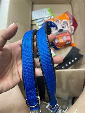 Vòng cổ police xanh size 2.0