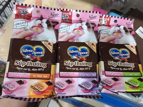 Súp thìa silver 4c/gói mix vị dạng gói