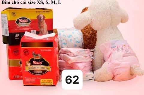 TÃ/BỈM DONO CHÓ CÁI S 3-5KG