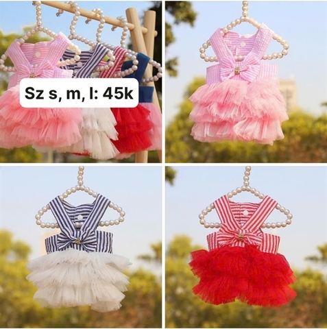Váy tầng nơ tiểu thư