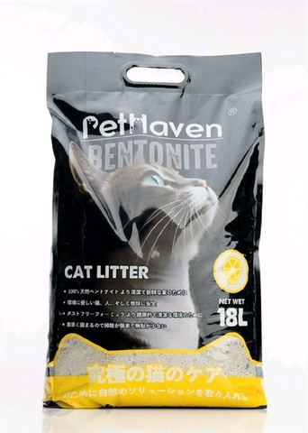 Cát vệ sinh Pethaven - Đất sét 18L