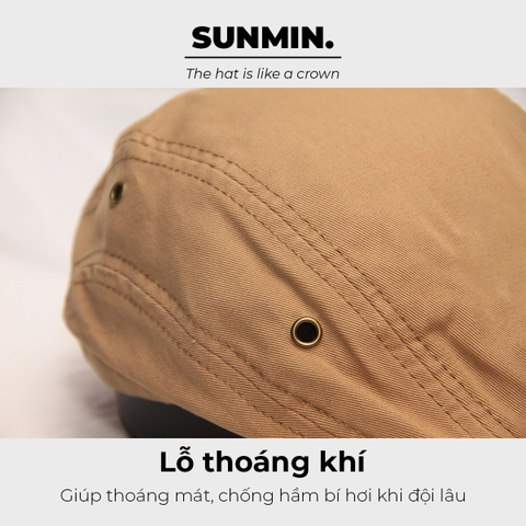 Mũ Beret Trơn Chất Kaki - NNL023