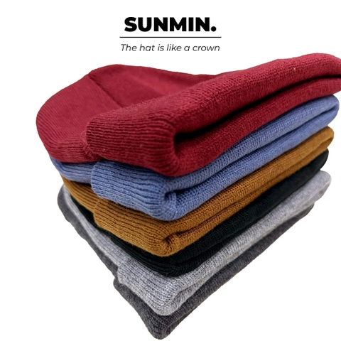 Mũ Len Beanie Unisex Trơn | SUN014