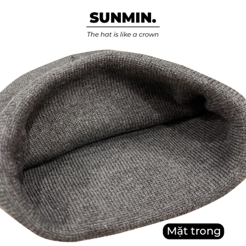 Mũ Len Beanie Unisex Trơn | SUN014