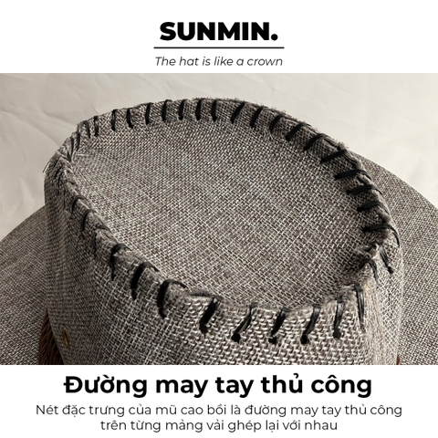 Mũ Cao Bồi Đan Cói - SUN059