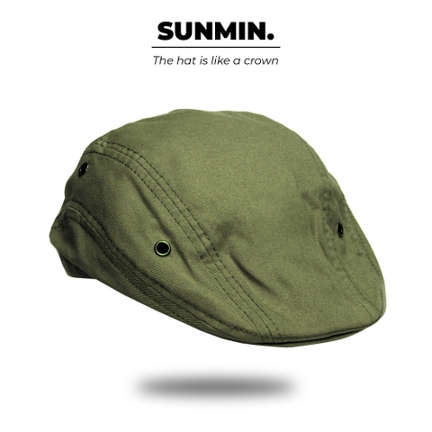 Mũ Beret Trơn Chất Kaki - NNL023