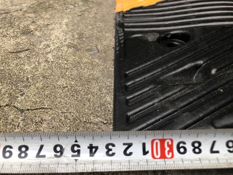Gờ giảm tốc cao su 1000x300x40mm