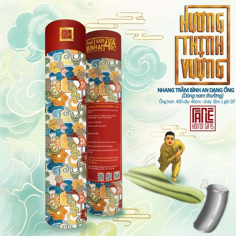 Ống 4 tấc Nam Thường - Nhang cây Trầm Hương