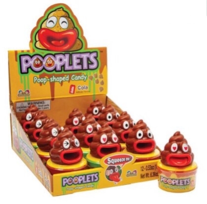 Kẹo Shit mặt cười Pooplets Mỹ 15g