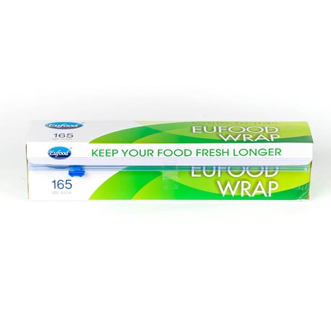 Màng bọc TP Eufood Wrap hộp 165*30cm dao gạt táo xanh