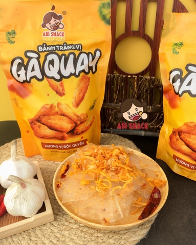 Bánh tráng vị gà quay Abi 80g