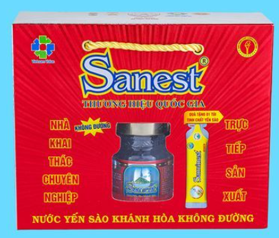 Nước Yến Sanest lọ thường có đường 70ml