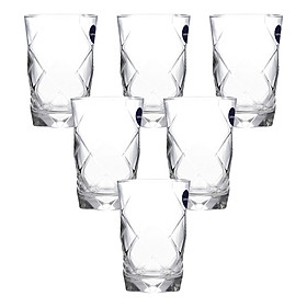 Bộ 6 cốc cao thuỷ tinh Luminarc Louvre 350ml