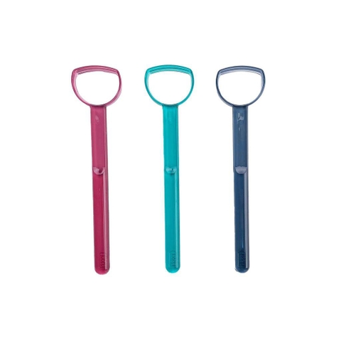 Bộ 3 dụng cụ cạo lưỡi Okina loại tròn Inochi