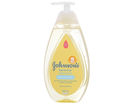 Sữa tắm trẻ em Johnsons top-to-toe 500ml