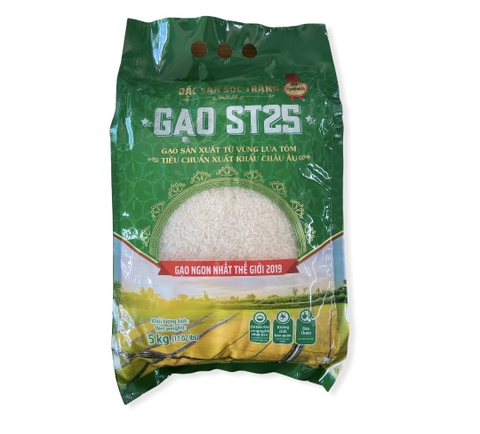 Gạo thơm ST25 Sóc Trăng 5kg