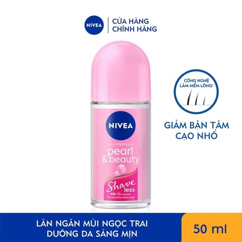NIVEA lăn nữ ngọc trai mịn mướt 50ml