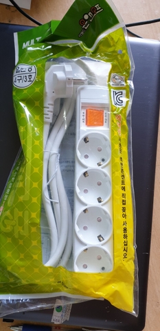 Ổ điện 4 chân dây 3m Multicode Hàn Quốc