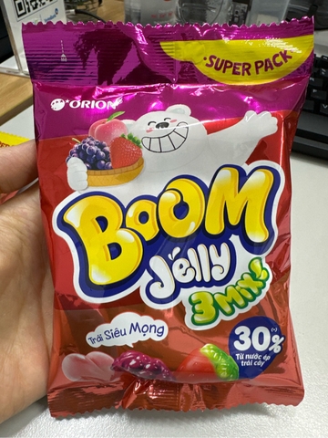 Kẹo dẻo Orion Boom Jelly mix vị hỗn hợp 55g