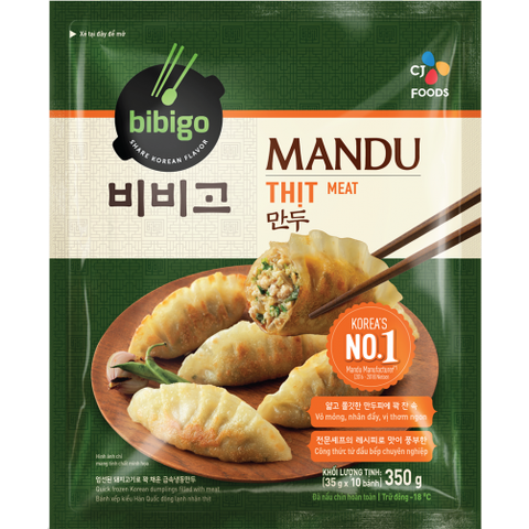 Bánh xếp kiểu Hàn Quốc nhân thịt 350g