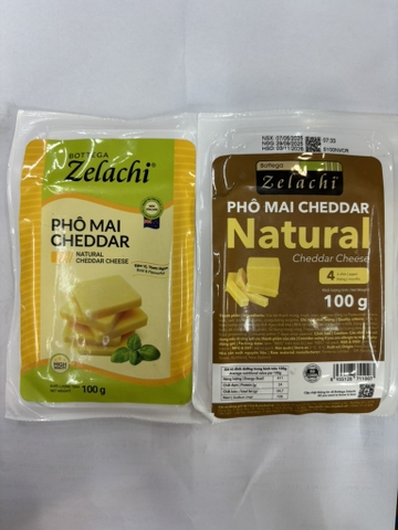 Phô mai miếng Zelachi 100g