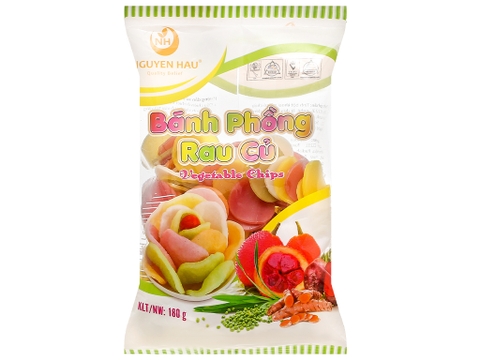 Bánh phồng rau củ Nguyên Hậu 180g