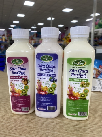 Sữa chua hoa quả Con Bò Vàng
