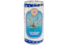 Nước yến lon không đường Sanest 190ml
