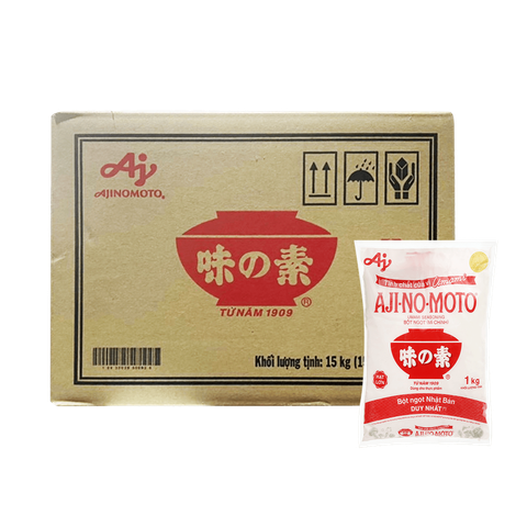 Mì chính Ajinomoto Nhật Bản 1kg (12 gói/thùng)