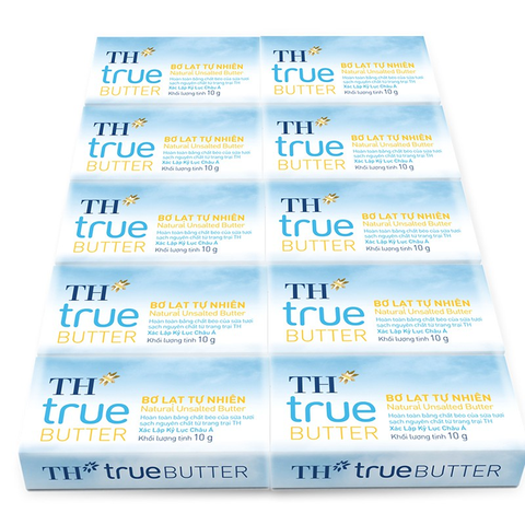 Bơ lạt tự nhiên TH Truemilk (10g*10)
