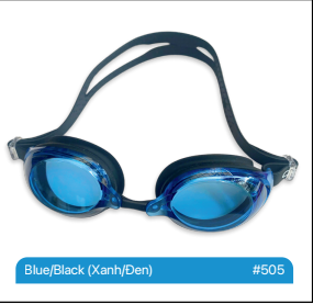 Kính bơi người lớn hiệu Olane - xanh đen 505 Hàn Quốc