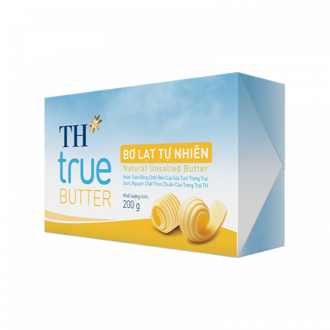 Bơ lạt tự nhiên TH Truemilk 200g