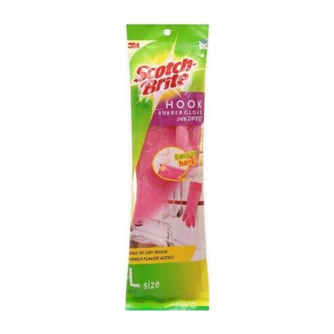 Găng tay cao su cao cấp có móc treo Scotch Brite 3M size M 36cm