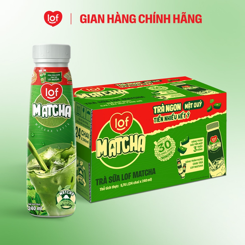 Trà sữa Lof matcha 240ml